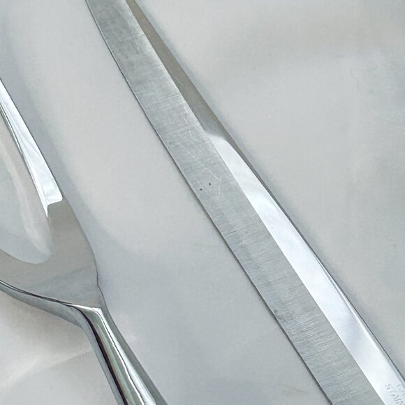 Carvel Hall Carving Knife and Fork Set, Stainless, USA - Picture 5 of 16